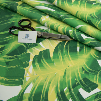 Digital Print Water Resistant Fabric - Palm