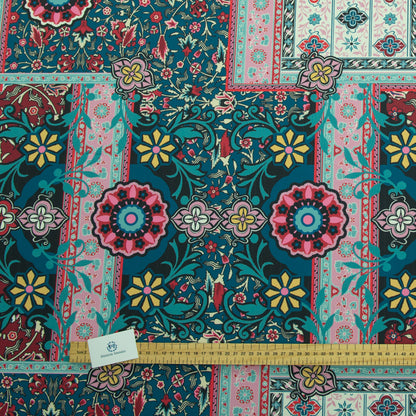 Digital Print Water Resistant Fabric - Persia