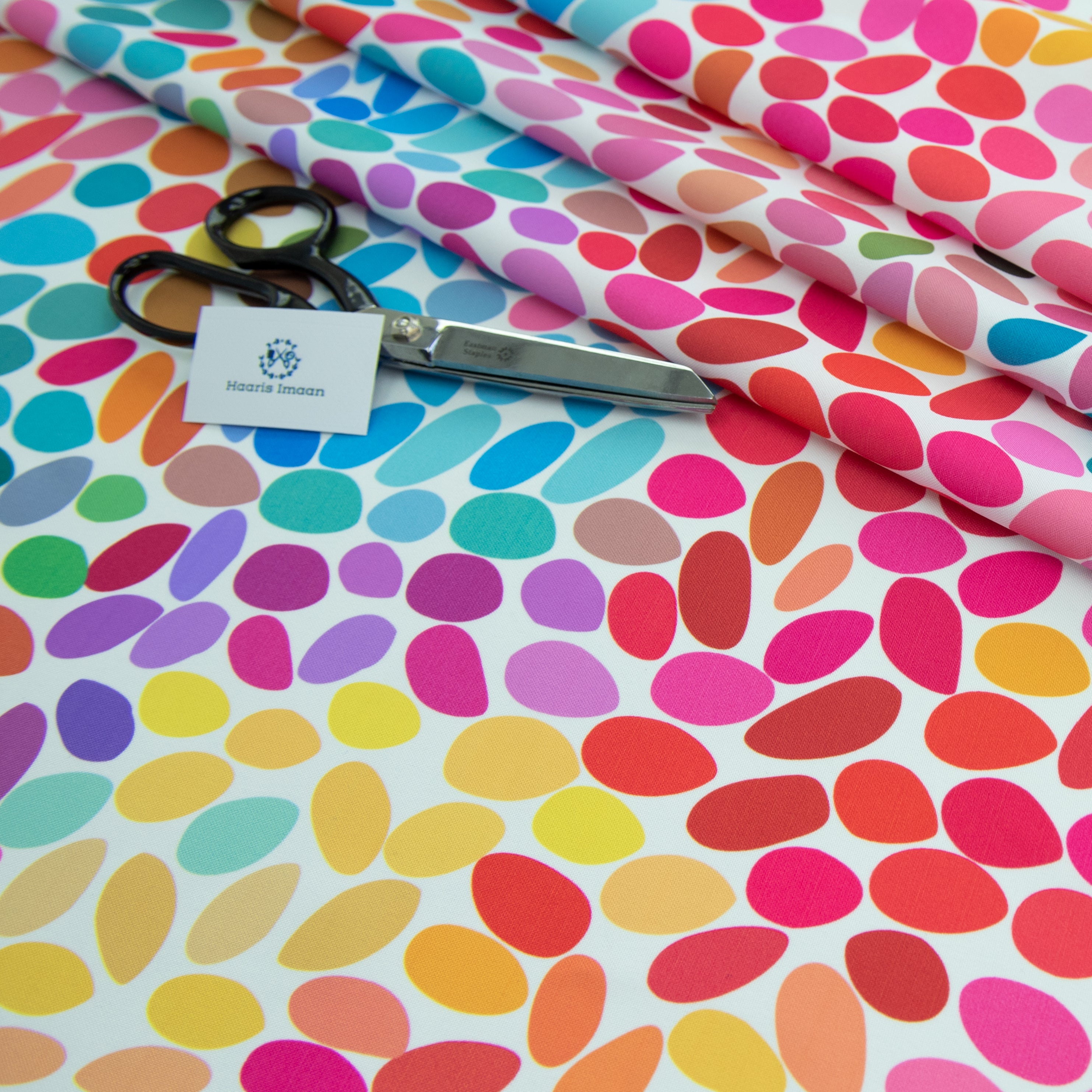 Digital Print Water Resistant Fabric - Petals