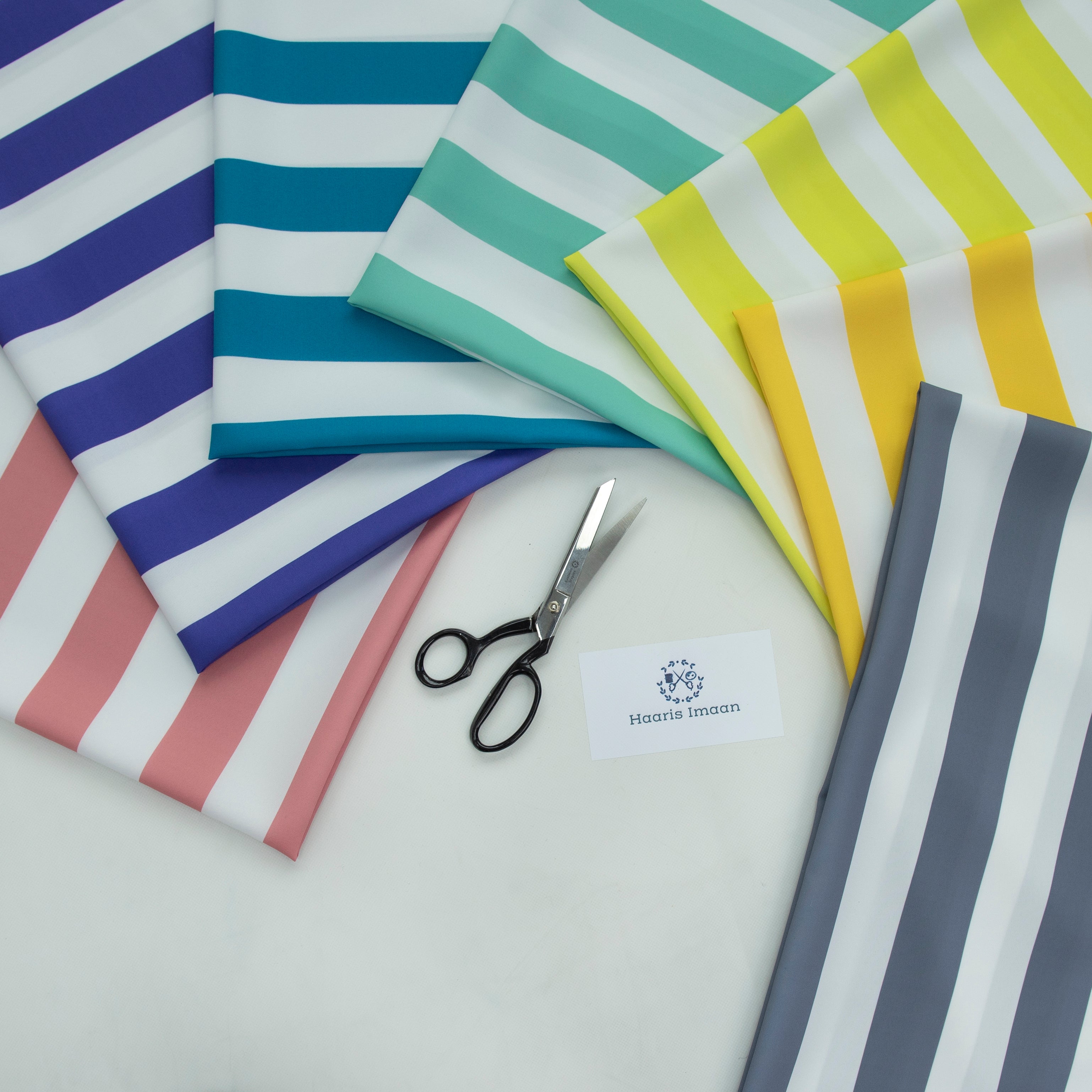 Geometric Digital Print Water Resistant Fabric