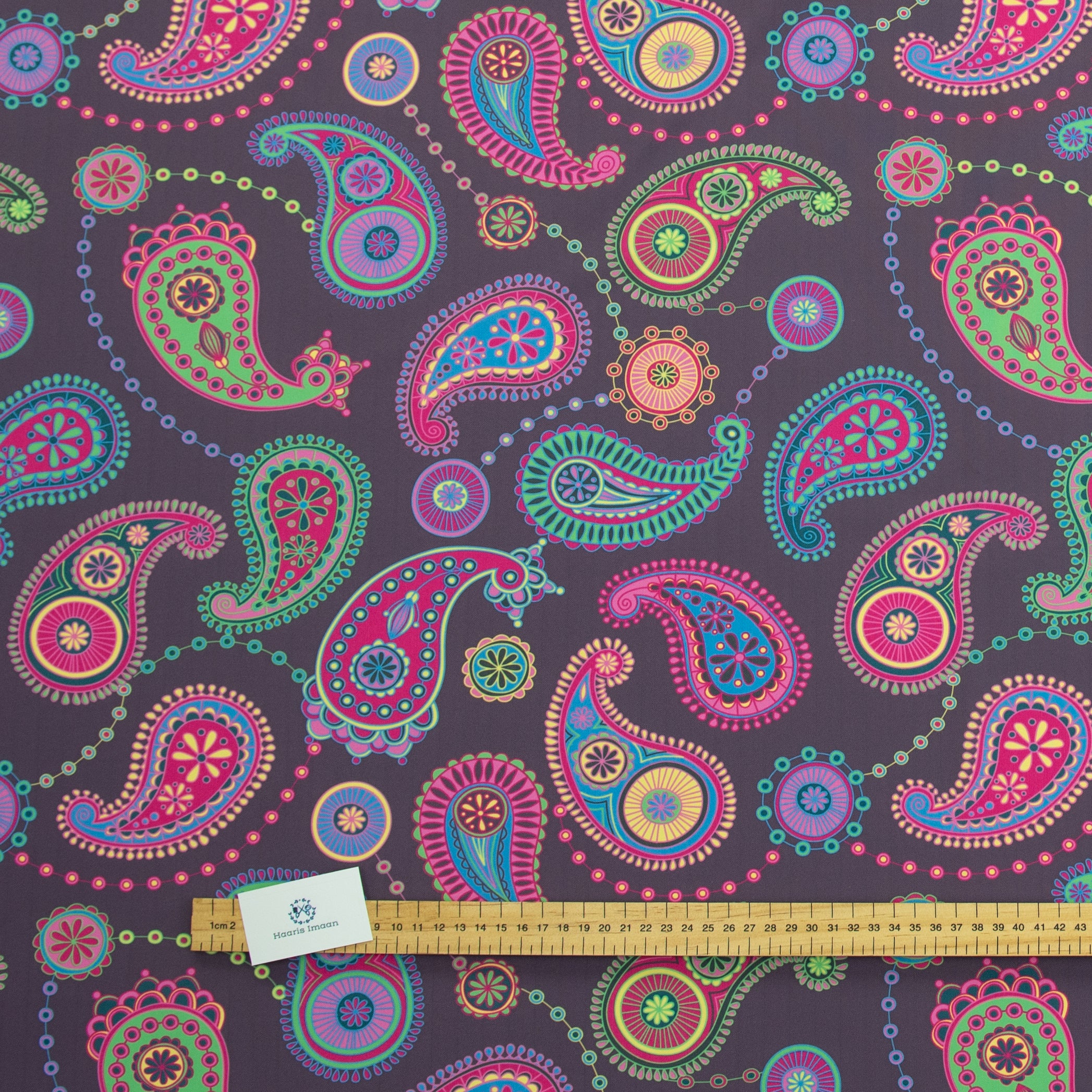 Digital Print Water Resistant Fabric - Sultan