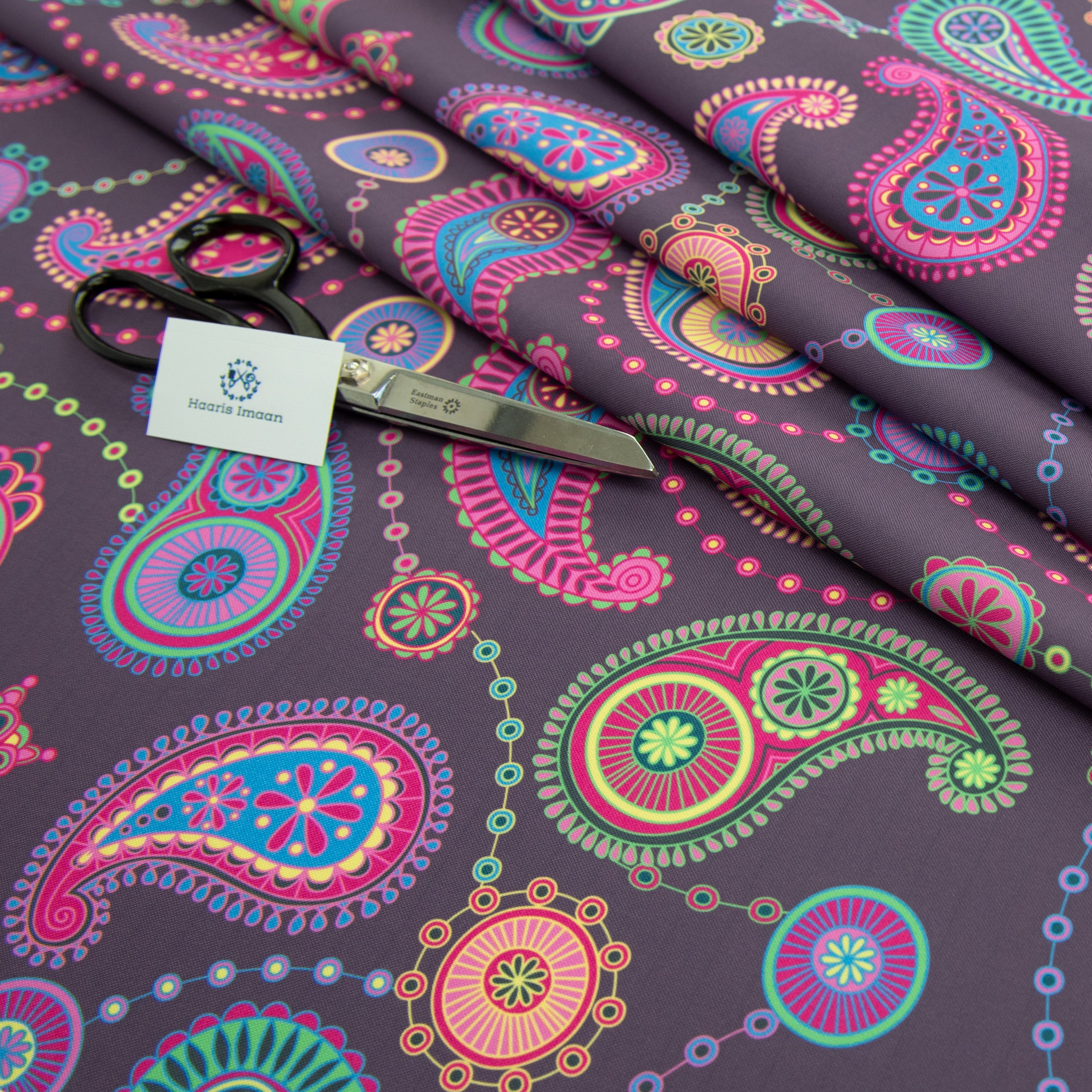 Digital Print Water Resistant Fabric - Sultan