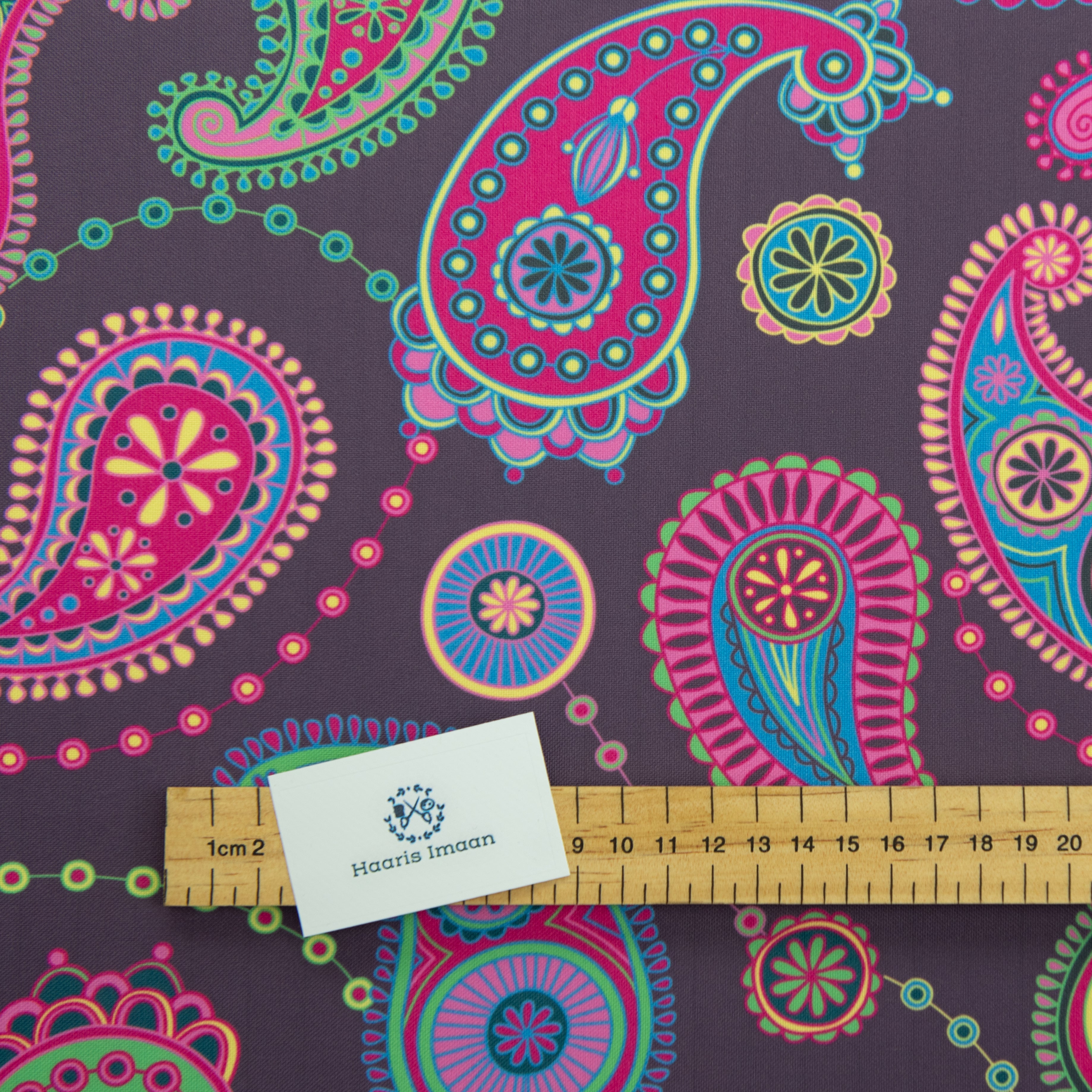 Digital Print Water Resistant Fabric - Sultan