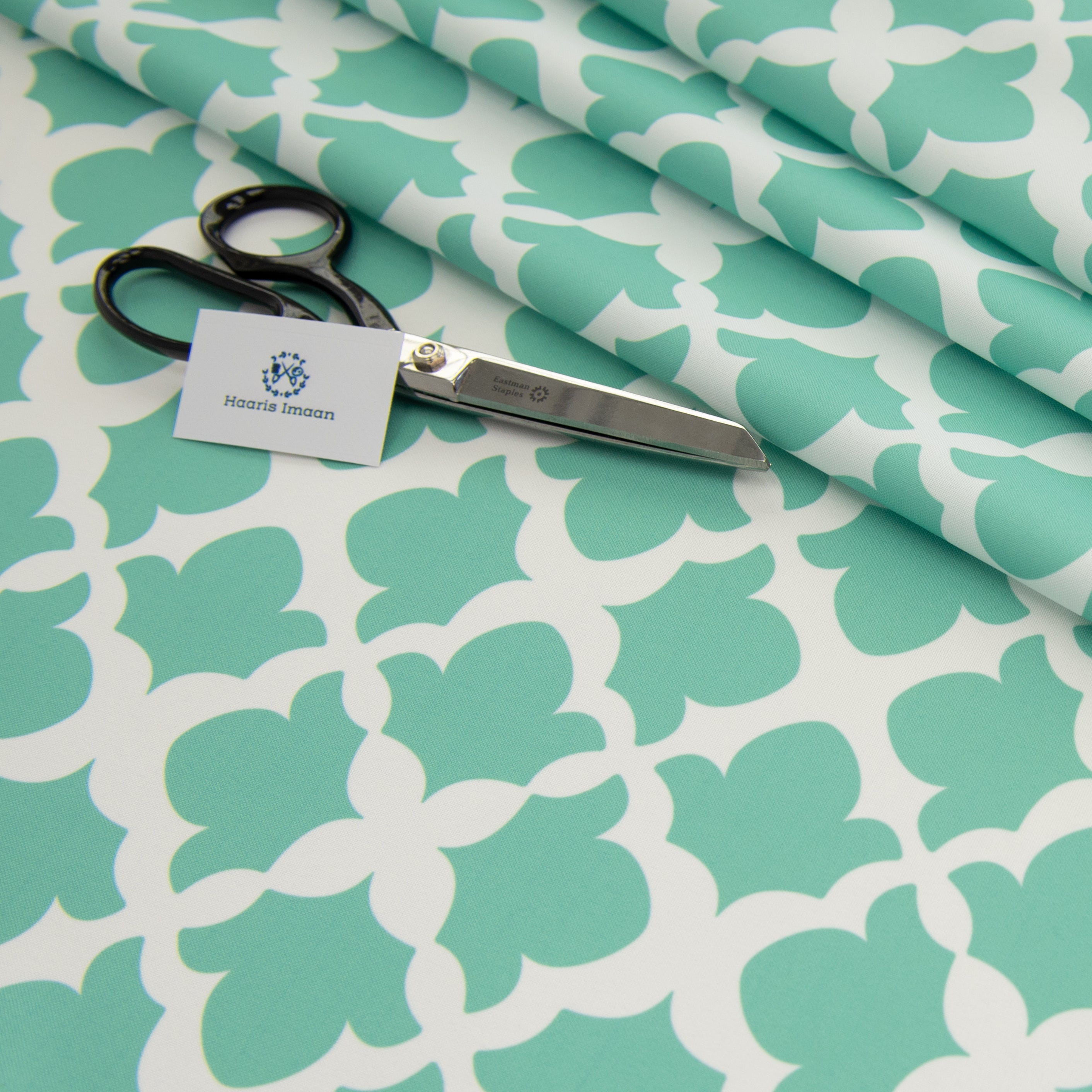 Arabesque Digital Print Water Resistant Fabric