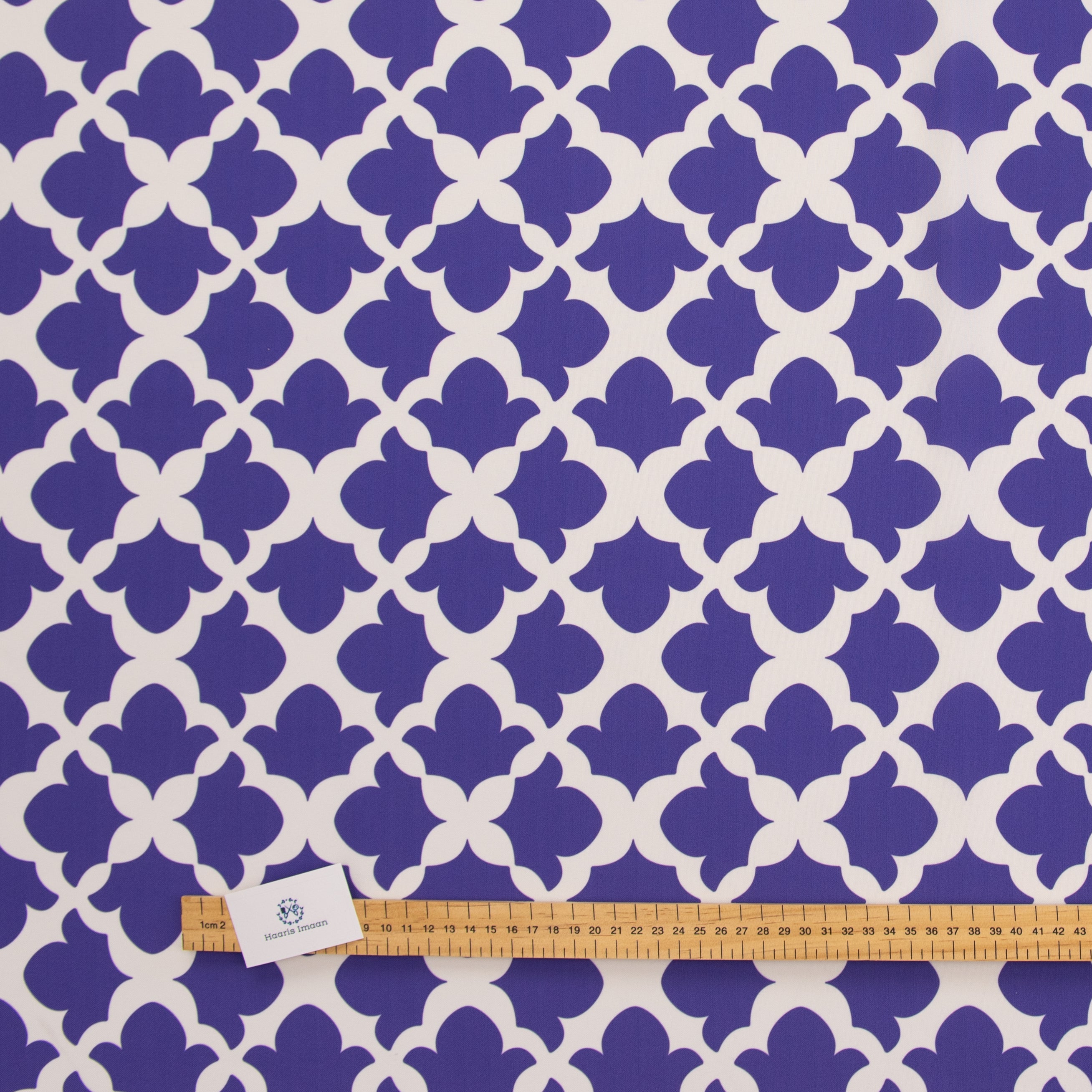 Arabesque Digital Print Water Resistant Fabric