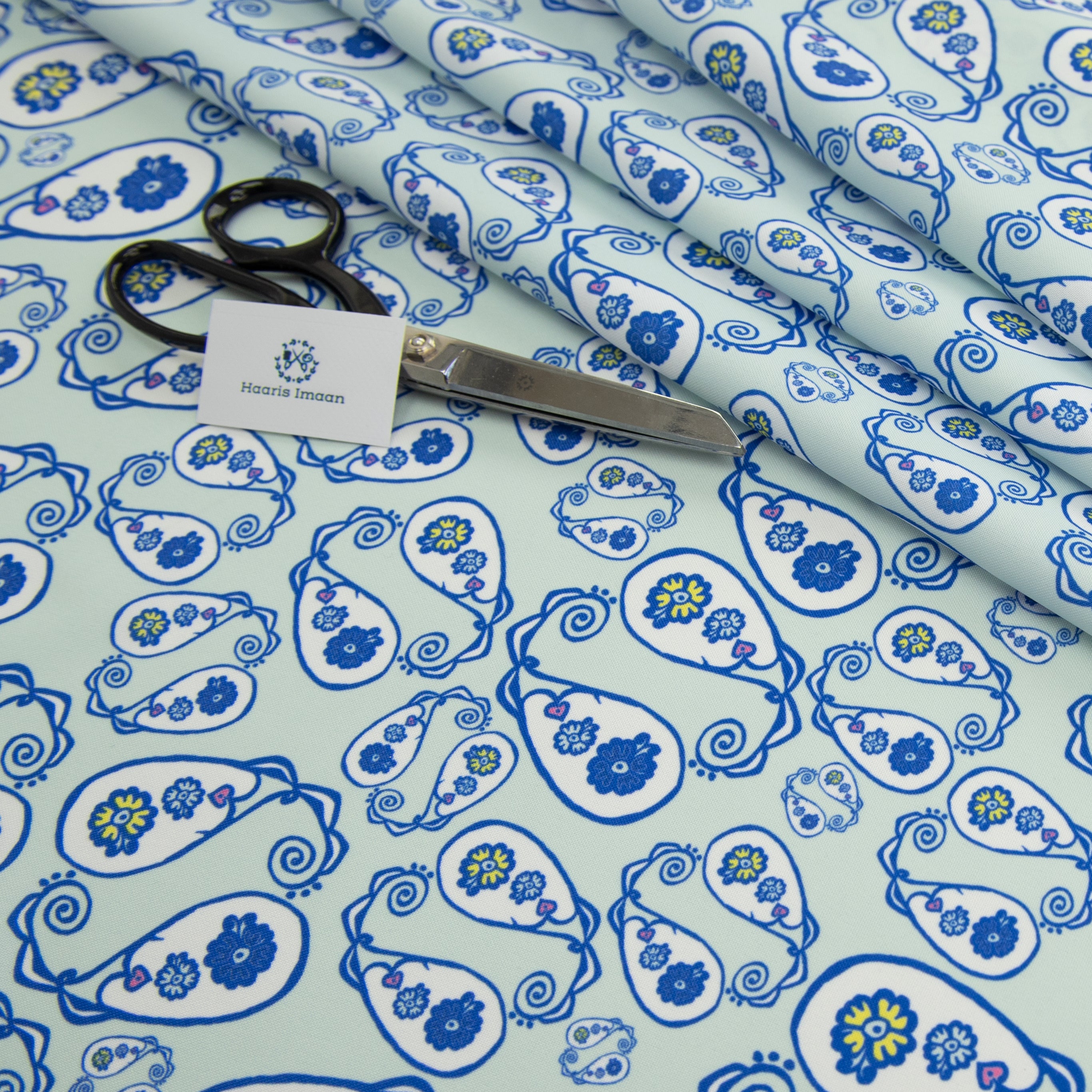 Boho Digital Print Water Resistant Fabric