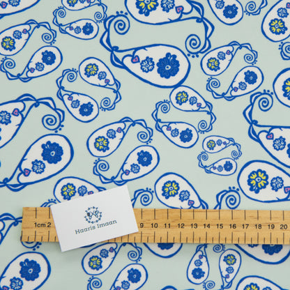 Boho Digital Print Water Resistant Fabric