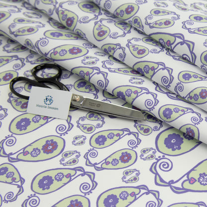 Boho Digital Print Water Resistant Fabric