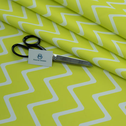 Geometric Digital Print Water Resistant Fabric