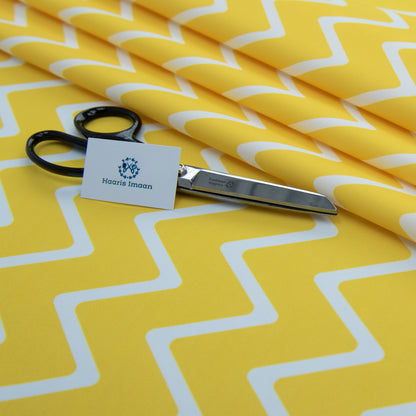 Geometric Digital Print Water Resistant Fabric