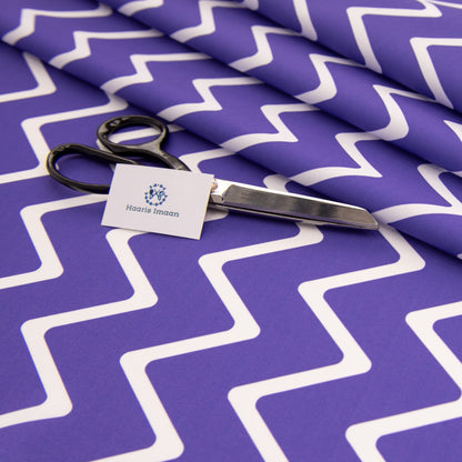 Chevron Digital Print Water Resistant Fabrics