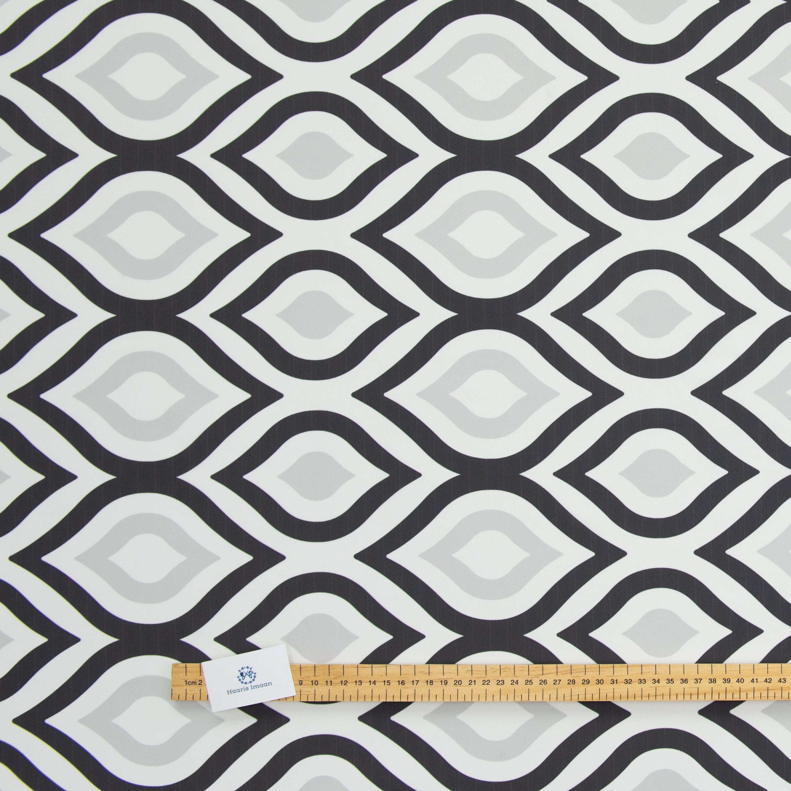 Geometric Digital Print Water Resistant Fabric