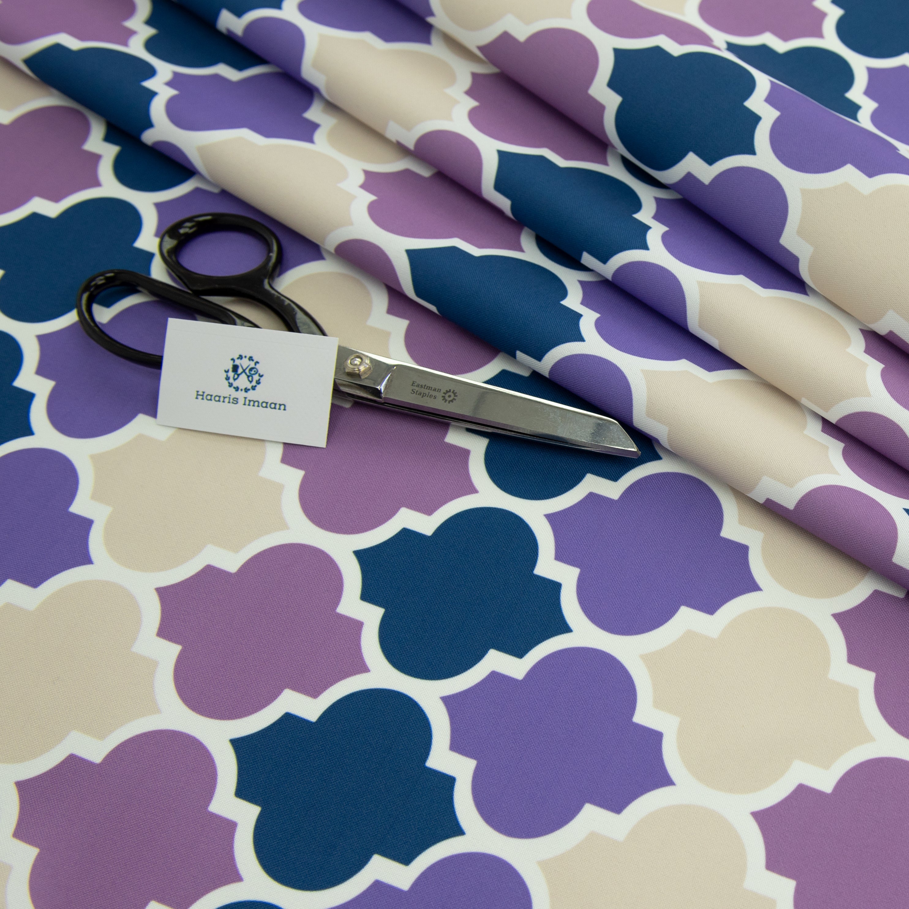 Lantern Digital Print Water Resistant Fabric