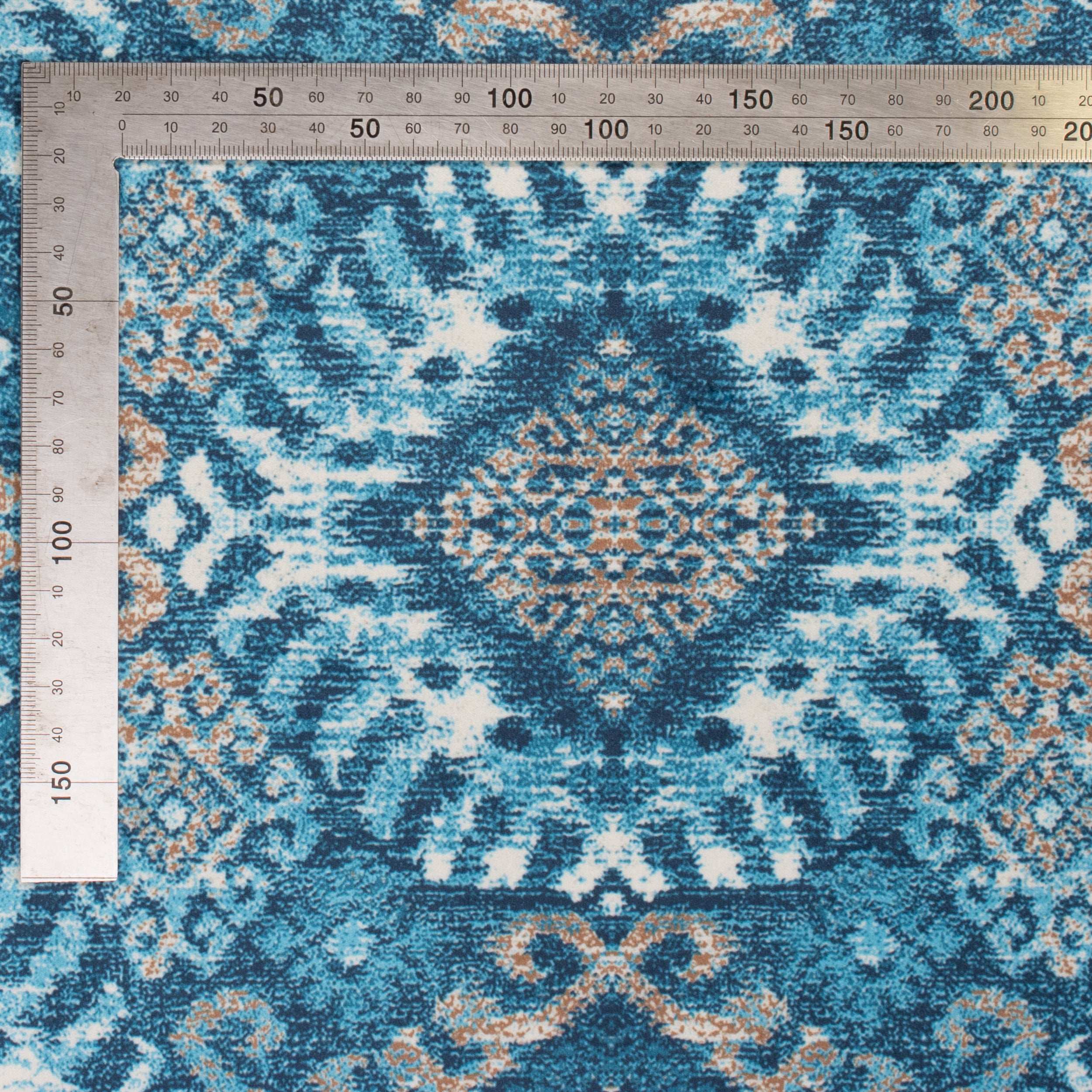 Printed Velvet Soft Upholstery Fabric - Vintage