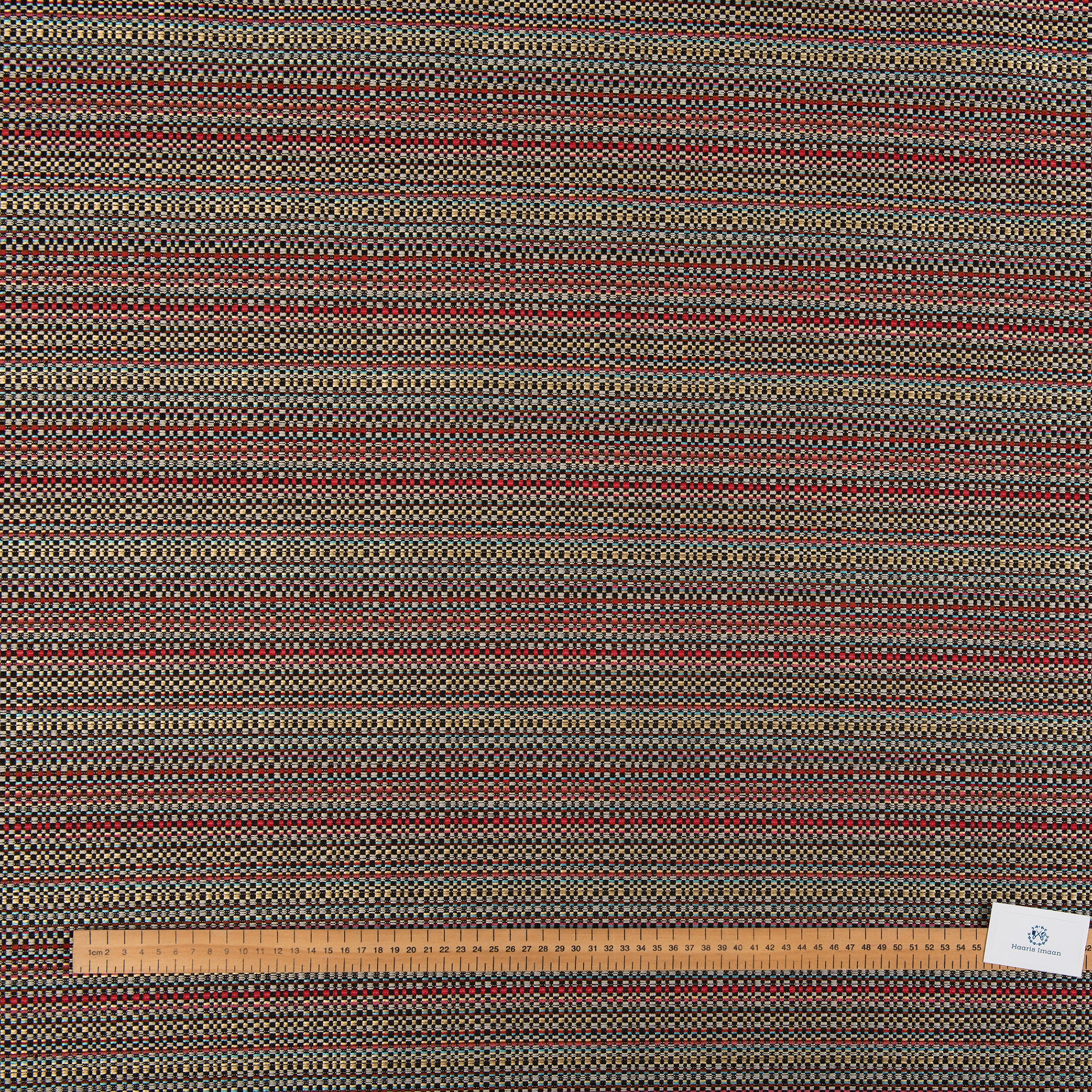 Boccai Woven Chenille Upholstery Fabric by The Metre - Red