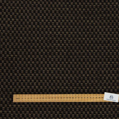 Martina Chunky Woven Chenille Upholstery Fabric by The Metre - Chocolate