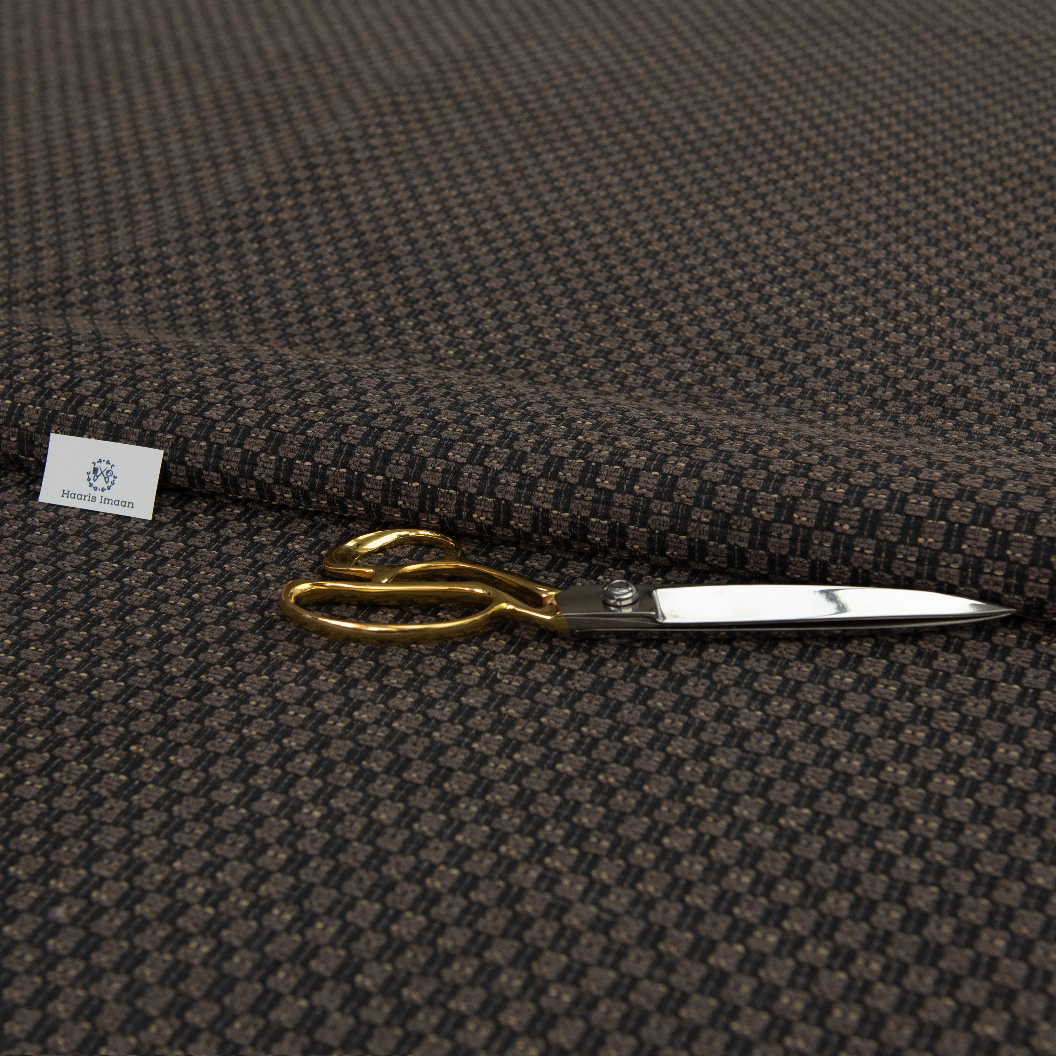 Martina Chunky Woven Chenille Upholstery Fabric by The Metre - Chocolate