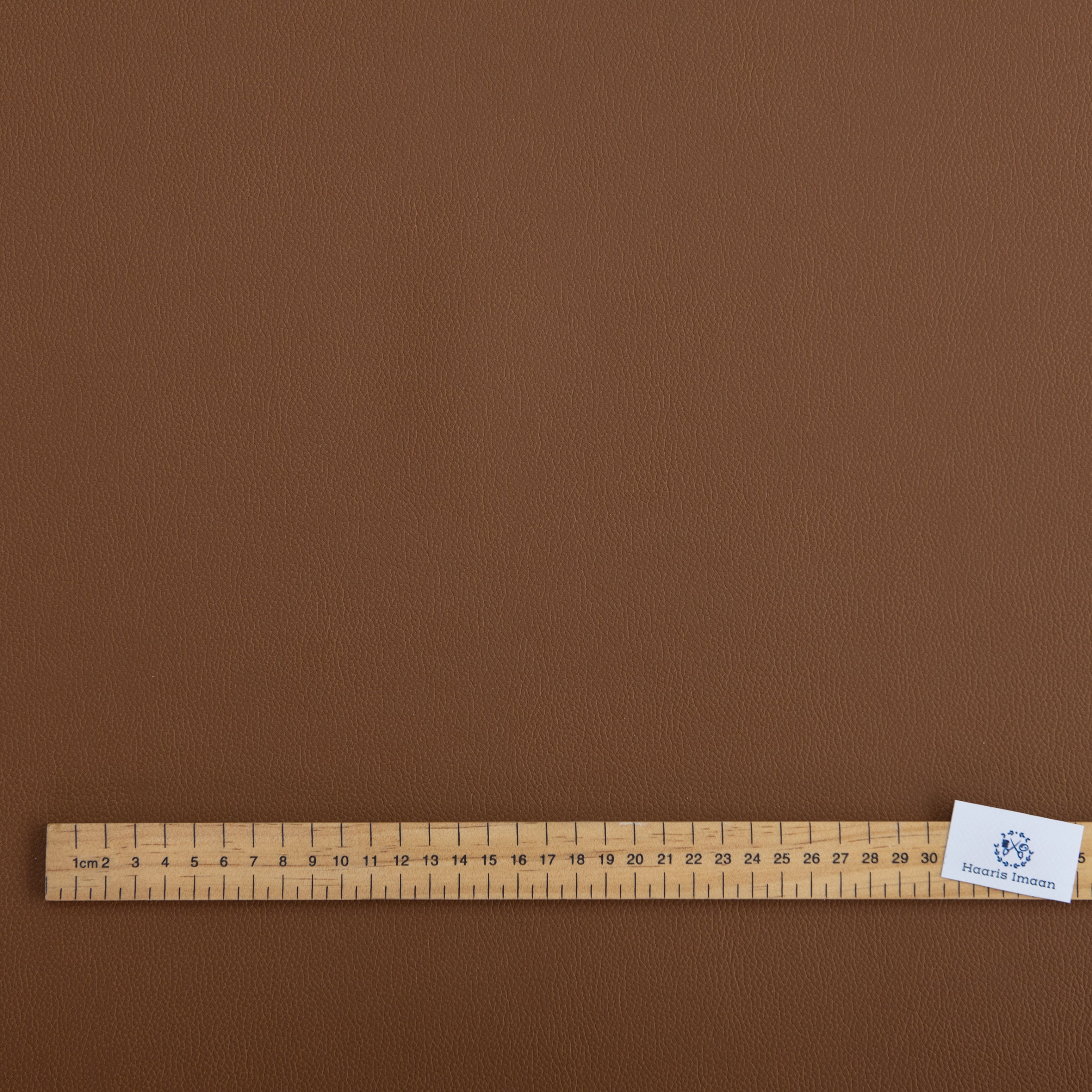 Madison Faux Leather Soft Material - Tan