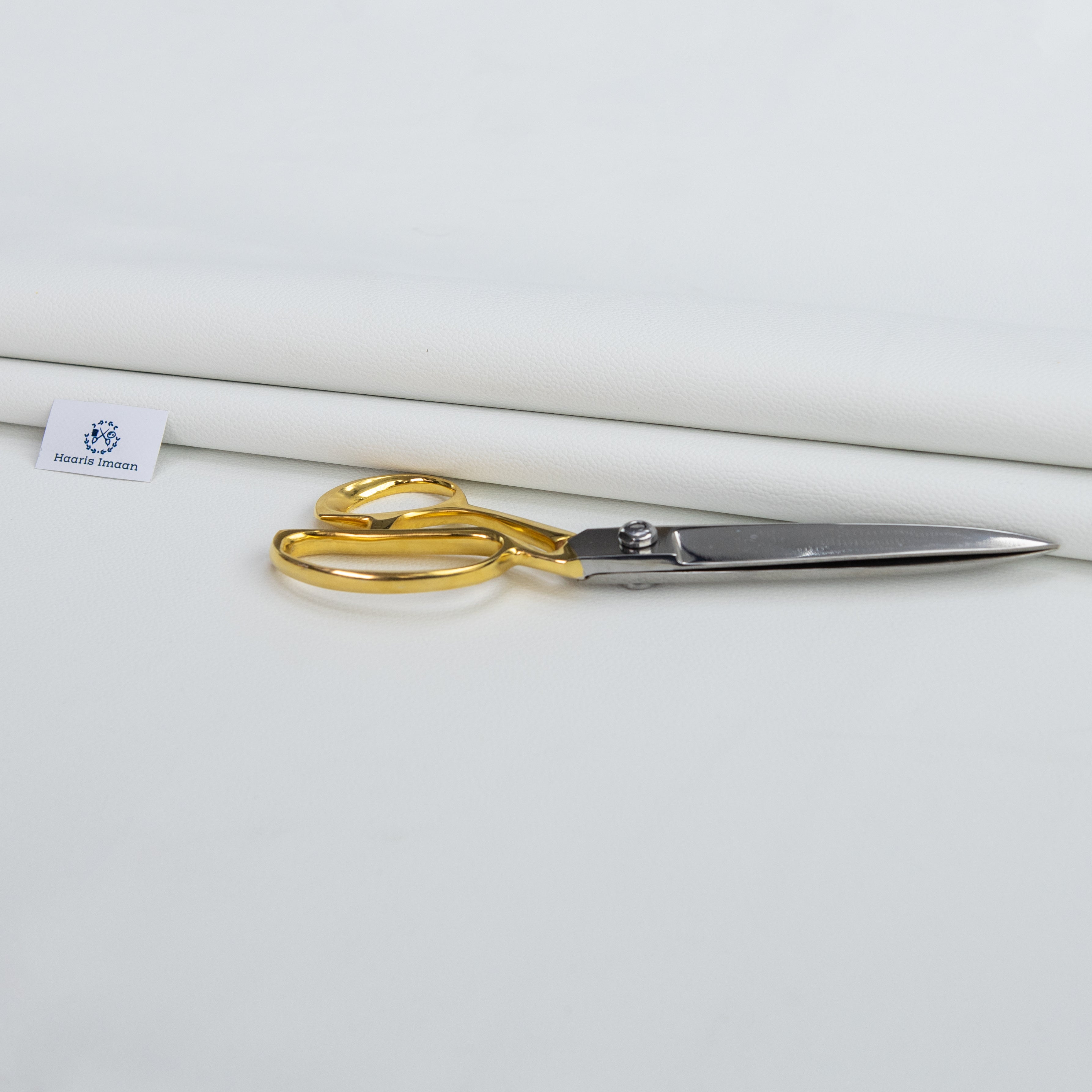 Madison Faux Leather Soft Material - White