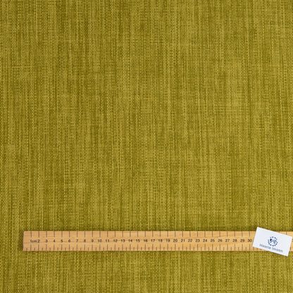Palma Chenille Upholstery Fabric by The Metre - Green