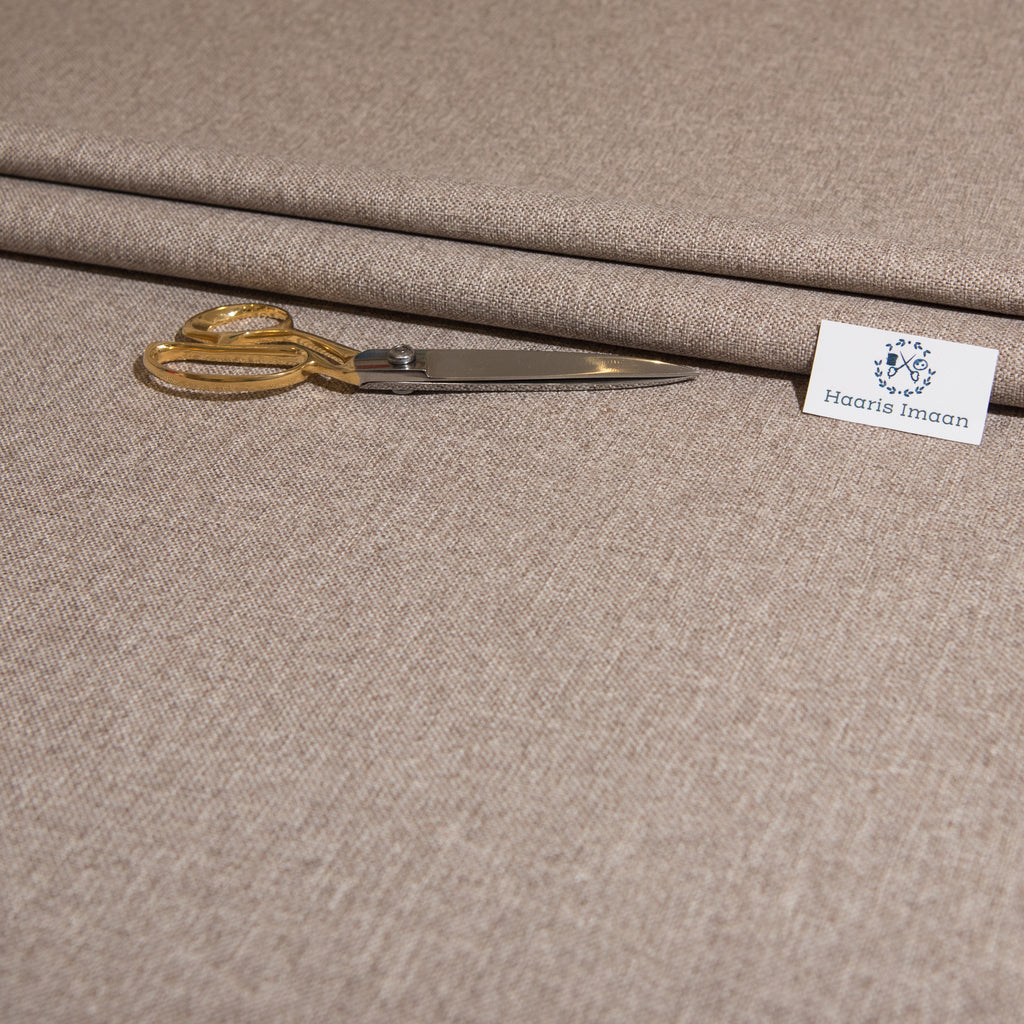 Tweedy weave chenille upholstery fabric in soft, durable texture